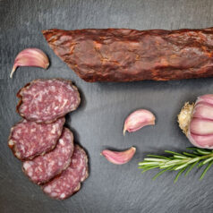 Trockenwurst Knoblauch